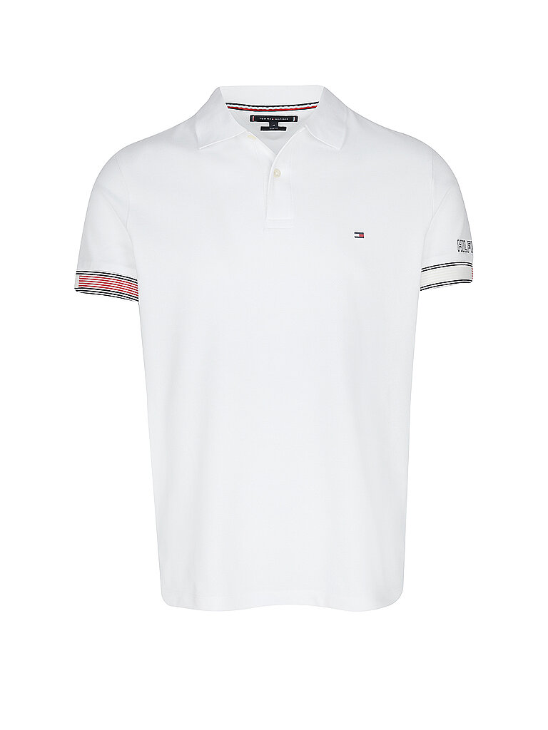 TOMMY HILFIGER Poloshirt  weiss | XXL von Tommy Hilfiger