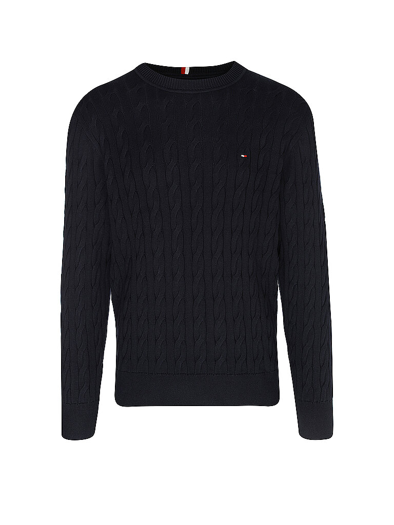 TOMMY HILFIGER Pullover blau | L von Tommy Hilfiger