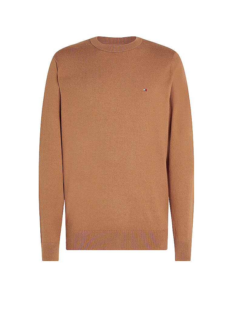 TOMMY HILFIGER Pullover camel | L von Tommy Hilfiger