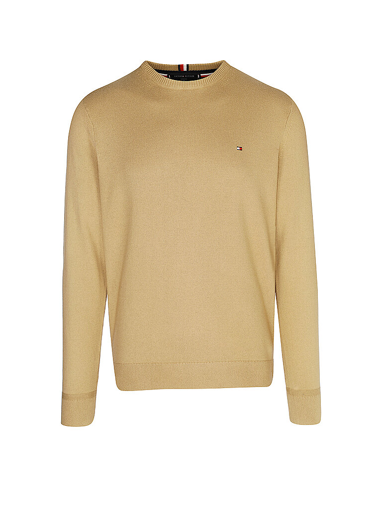 TOMMY HILFIGER Pullover camel | S von Tommy Hilfiger