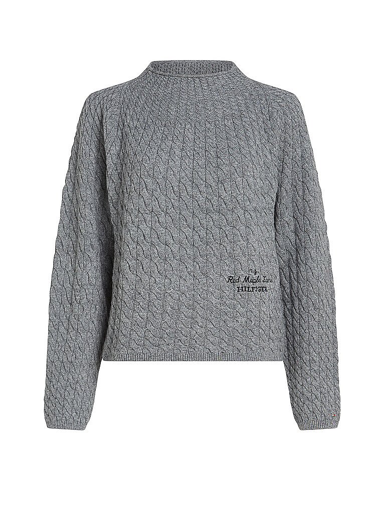 TOMMY HILFIGER Pullover  grau | L von Tommy Hilfiger