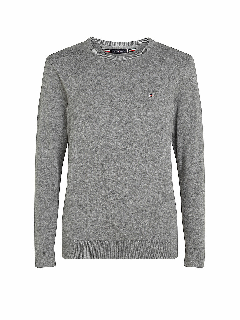 TOMMY HILFIGER Pullover grau | S von Tommy Hilfiger