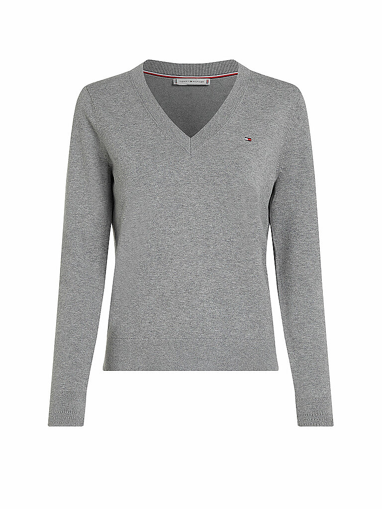 TOMMY HILFIGER Pullover grau | XS von Tommy Hilfiger