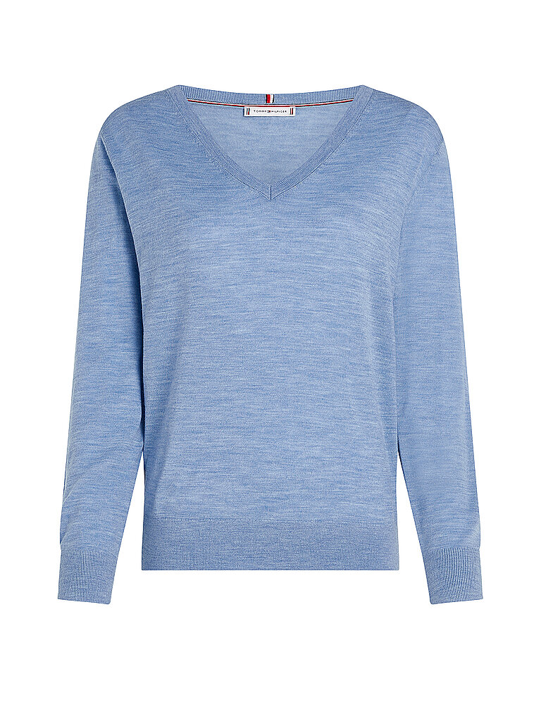 TOMMY HILFIGER Pullover  hellblau | L von Tommy Hilfiger