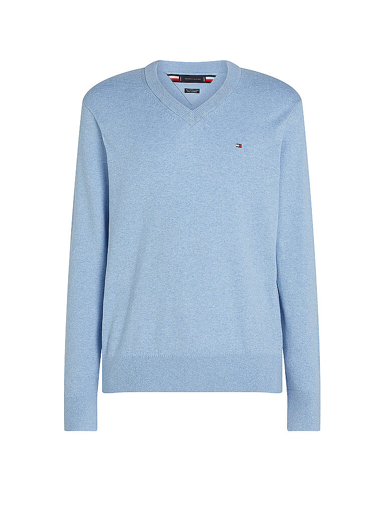 TOMMY HILFIGER Pullover hellblau | L von Tommy Hilfiger