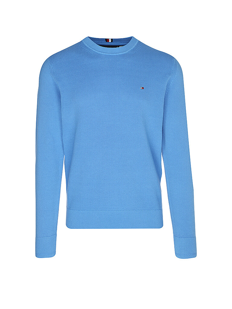 TOMMY HILFIGER Pullover hellblau | M von Tommy Hilfiger