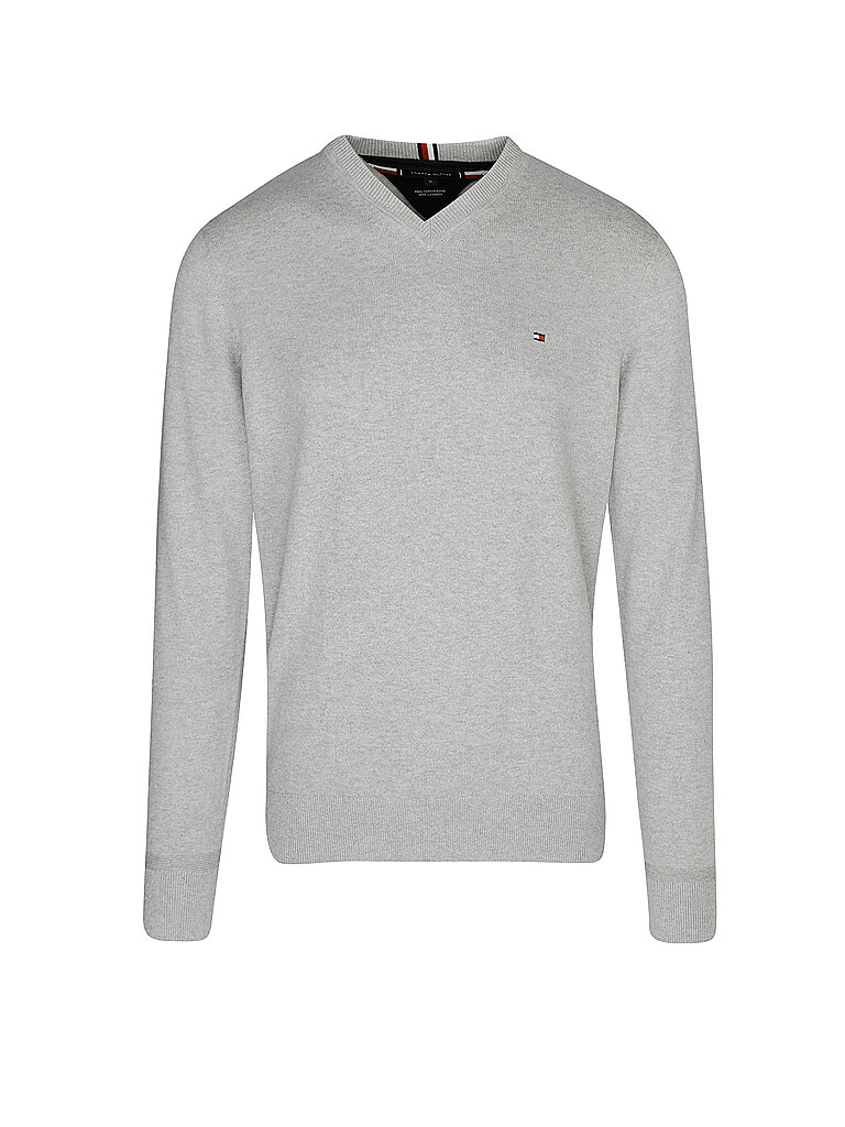 TOMMY HILFIGER Pullover hellgrau | L von Tommy Hilfiger