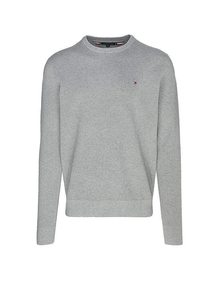 TOMMY HILFIGER Pullover hellgrau | L von Tommy Hilfiger