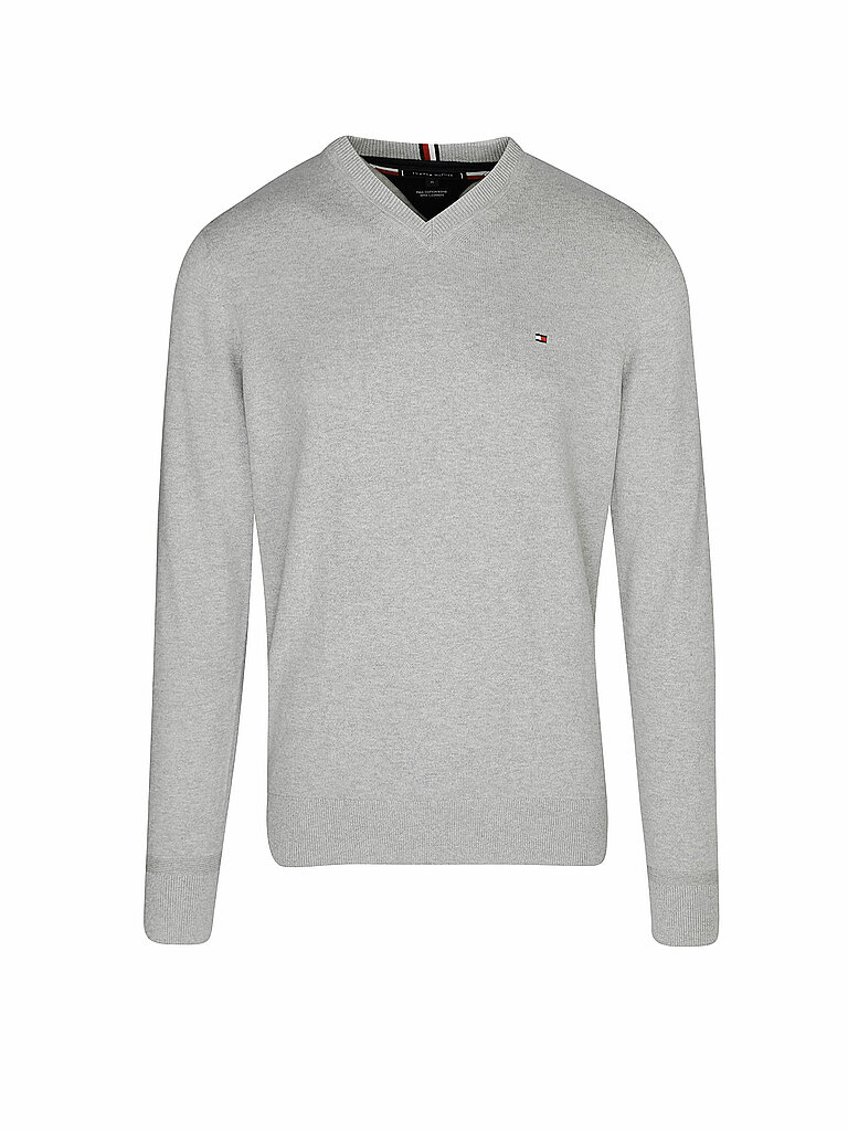 TOMMY HILFIGER Pullover hellgrau | M von Tommy Hilfiger