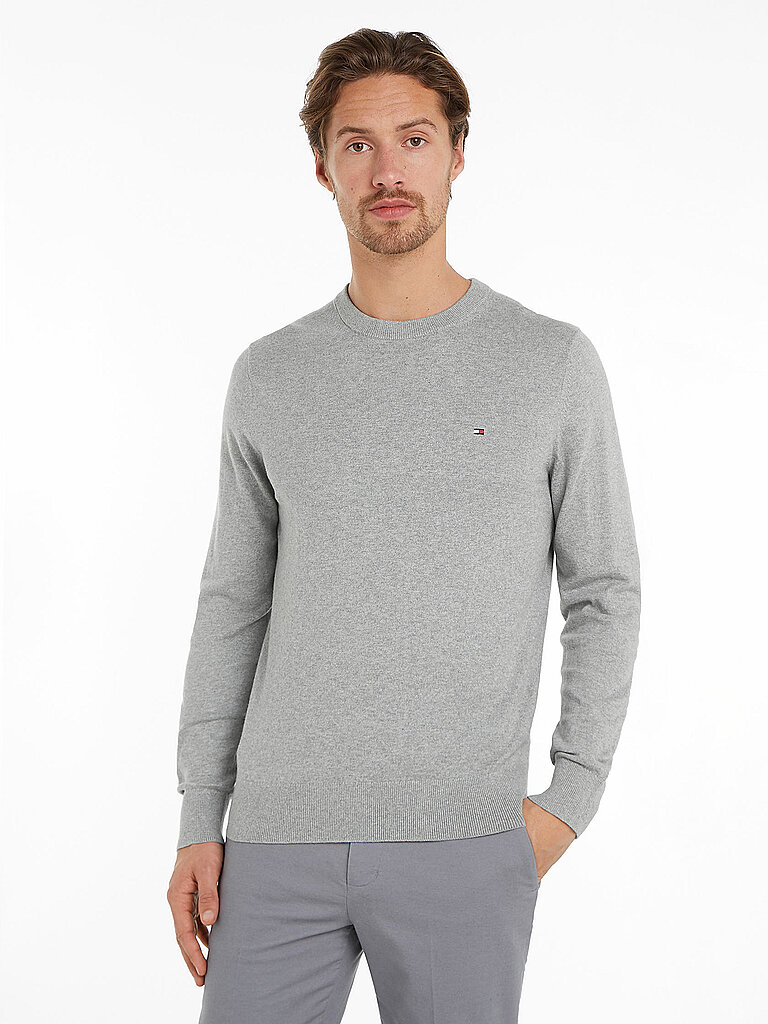 TOMMY HILFIGER Pullover hellgrau | XXL TOMMY HILFIGER Pullover hellgrau | XXL von Tommy Hilfiger