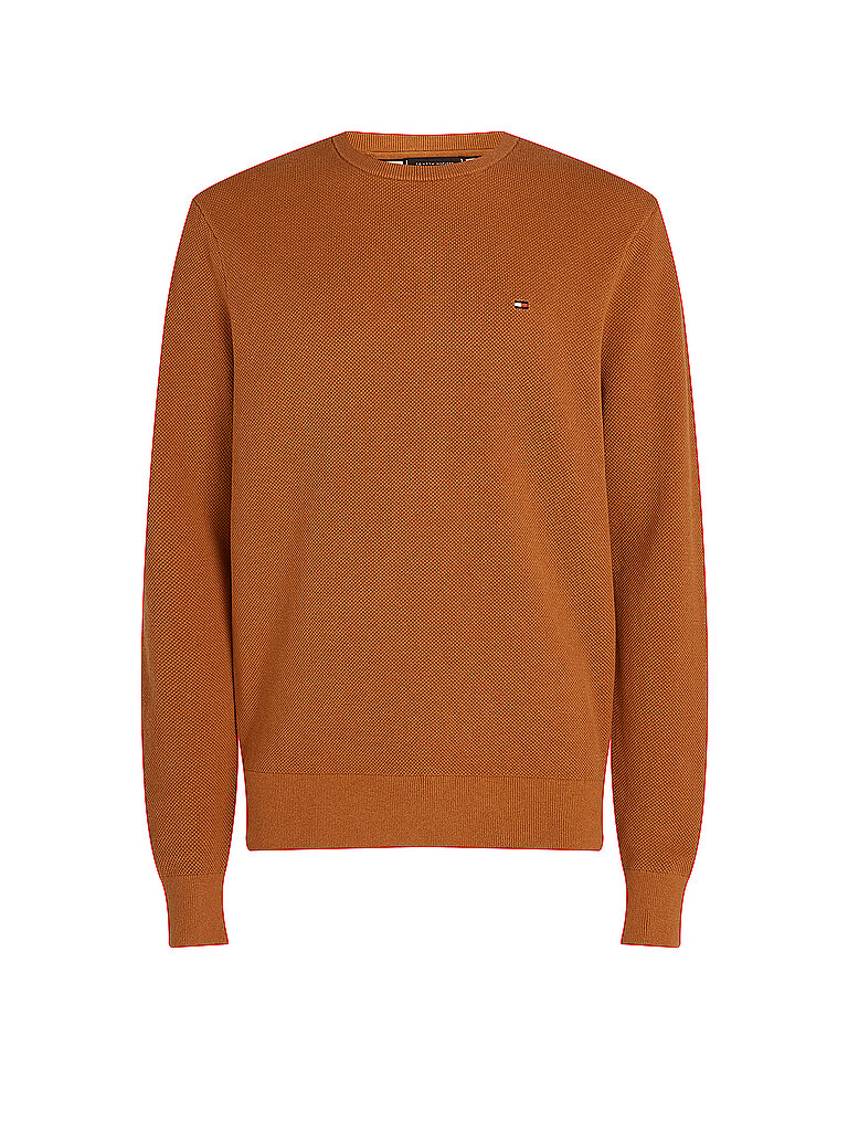 TOMMY HILFIGER Pullover orange | L von Tommy Hilfiger