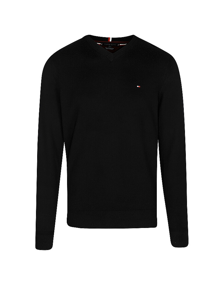 TOMMY HILFIGER Pullover schwarz | L von Tommy Hilfiger