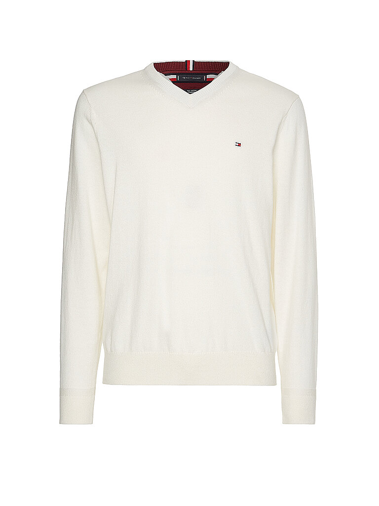 TOMMY HILFIGER Pullover weiss | L von Tommy Hilfiger