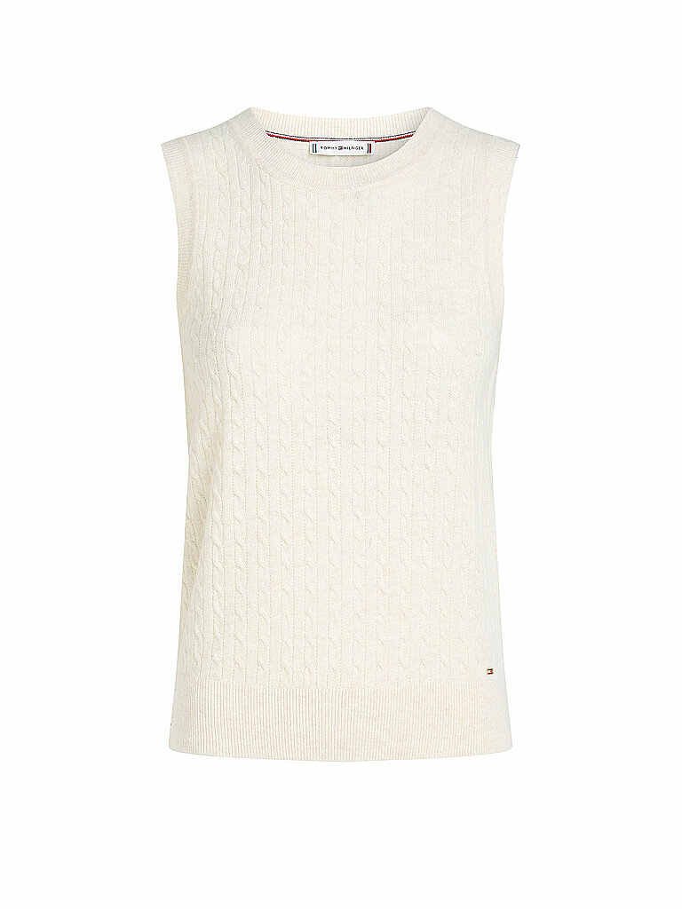 TOMMY HILFIGER Pullunder beige | L von Tommy Hilfiger