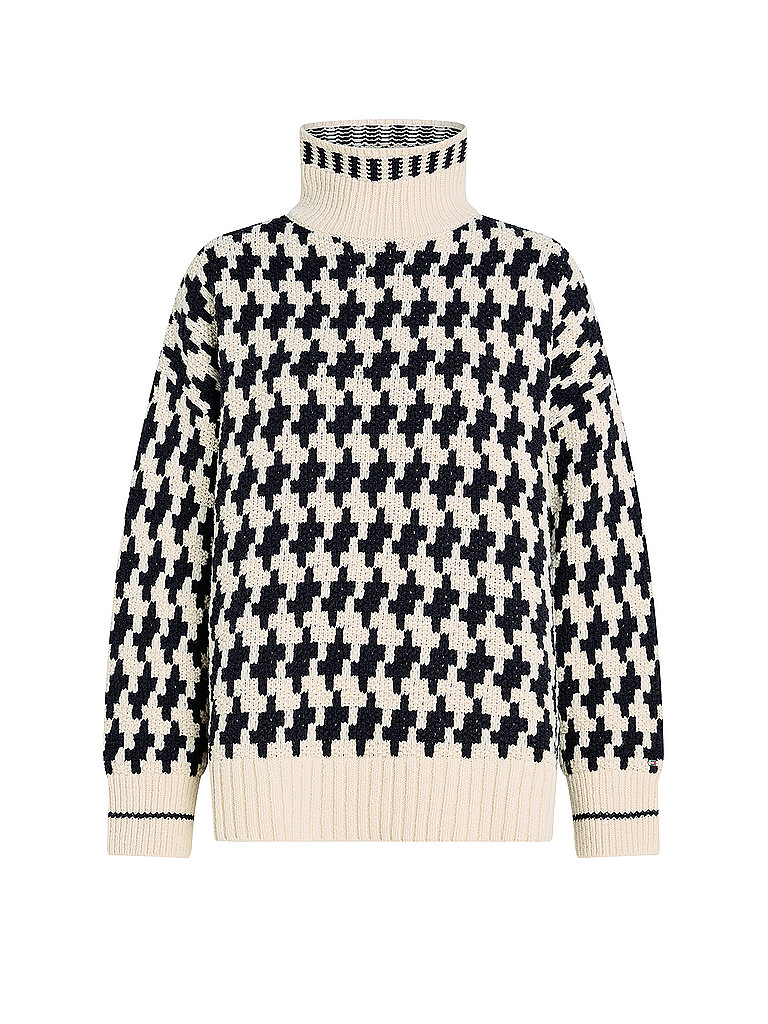 TOMMY HILFIGER Rollkragenpullover  schwarz | M von Tommy Hilfiger