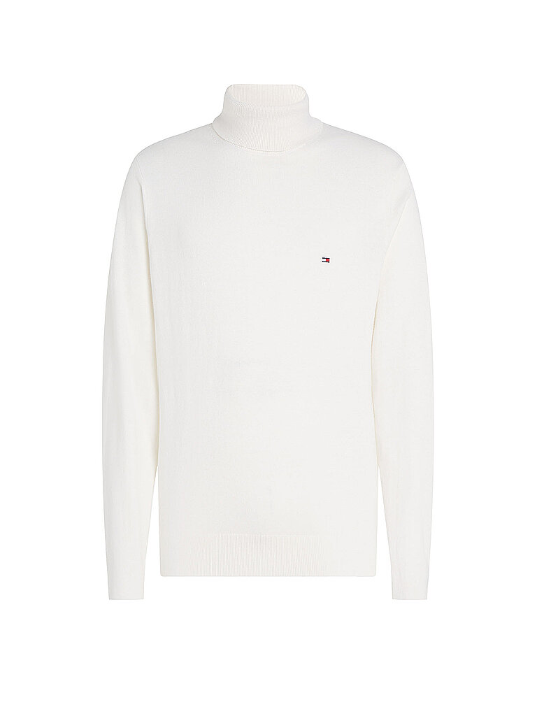 TOMMY HILFIGER Rollkragenpullover  weiss | L von Tommy Hilfiger