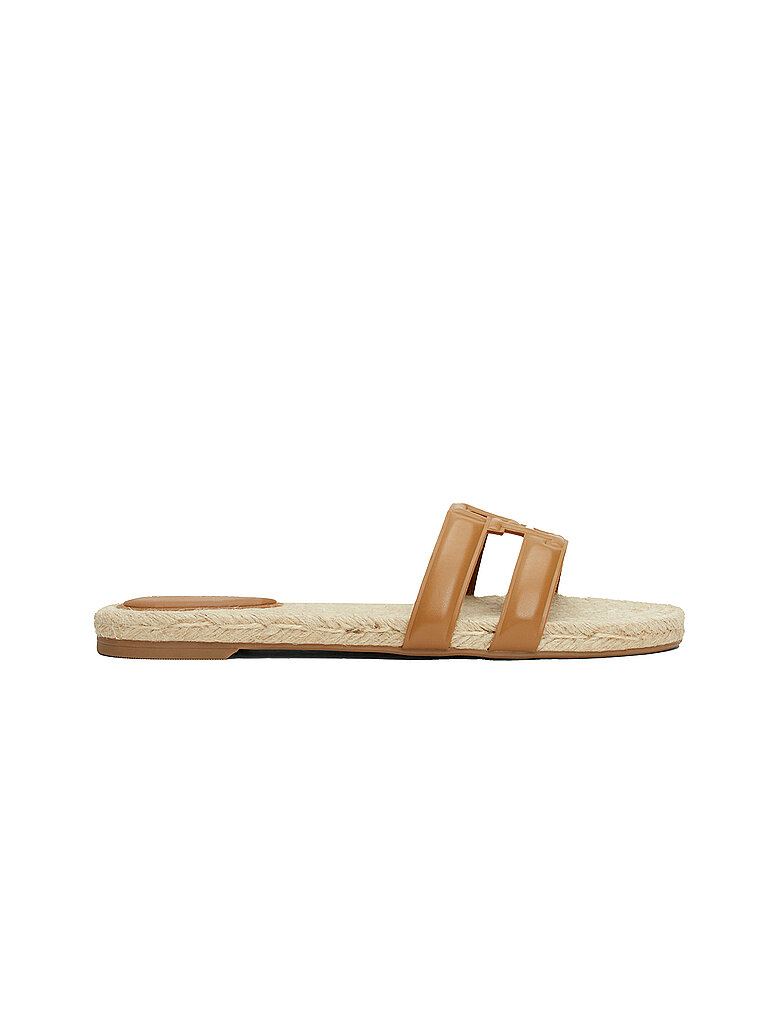 TOMMY HILFIGER Sandalen  braun | 36 von Tommy Hilfiger