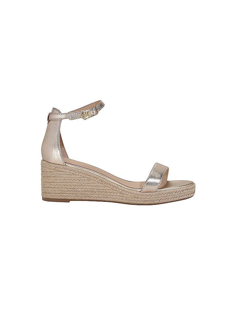 TOMMY HILFIGER Sandalen gold | 40 TOMMY HILFIGER Sandalen gold | 40 von Tommy Hilfiger