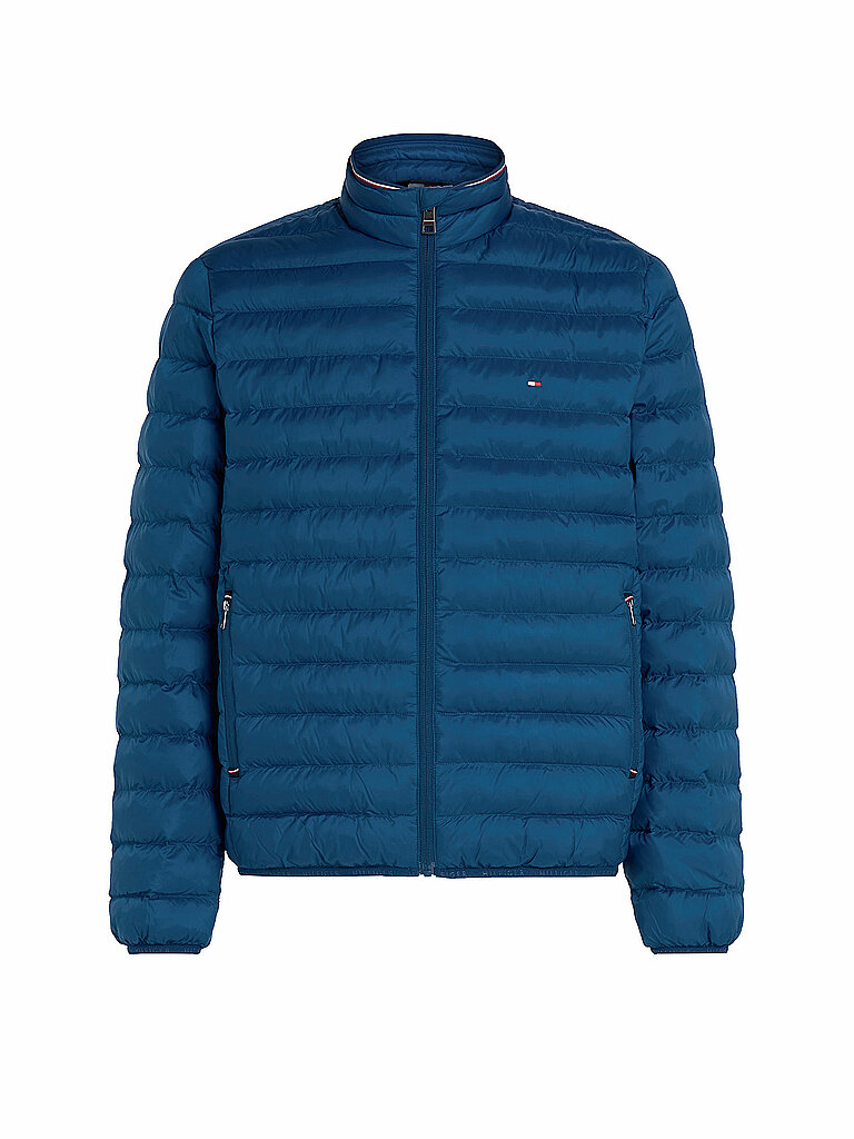 TOMMY HILFIGER Steppjacke blau | L von Tommy Hilfiger