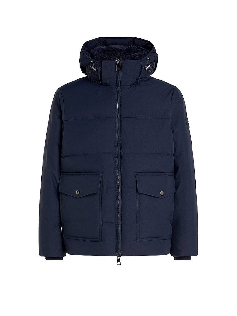 TOMMY HILFIGER Steppjacke  blau | L von Tommy Hilfiger