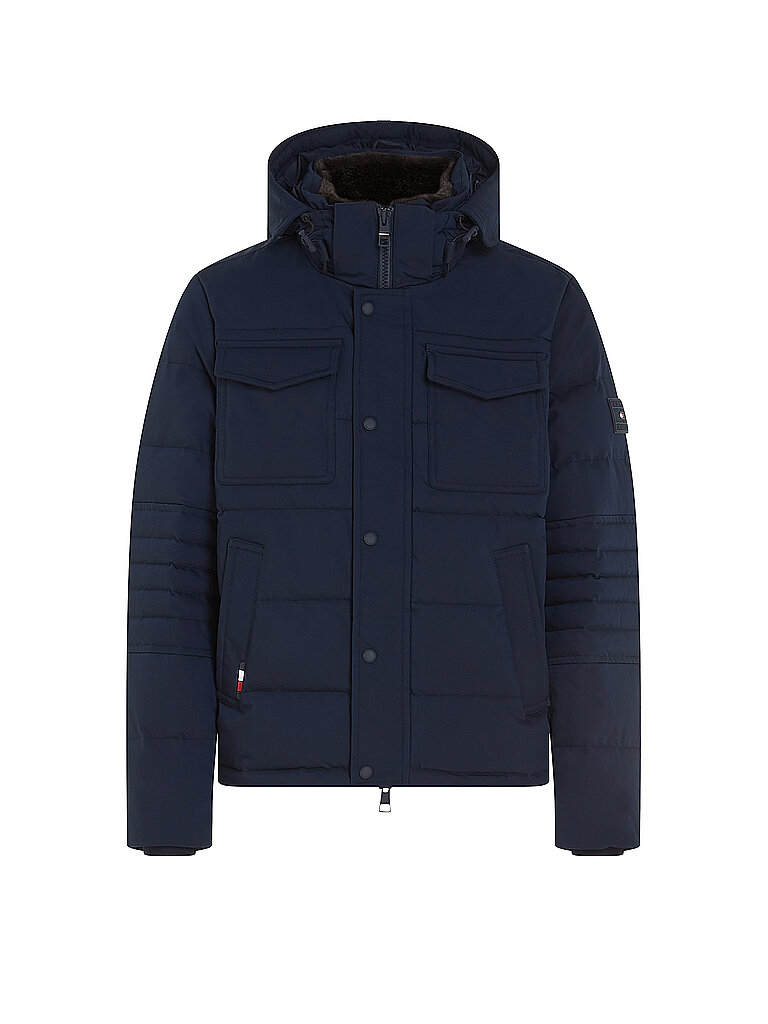 TOMMY HILFIGER Steppjacke blau | XL von Tommy Hilfiger