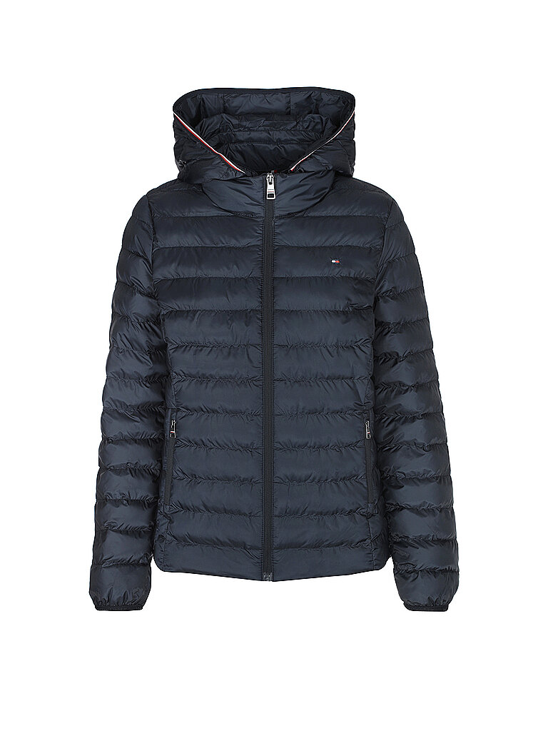 TOMMY HILFIGER Steppjacke dunkelblau | M von Tommy Hilfiger