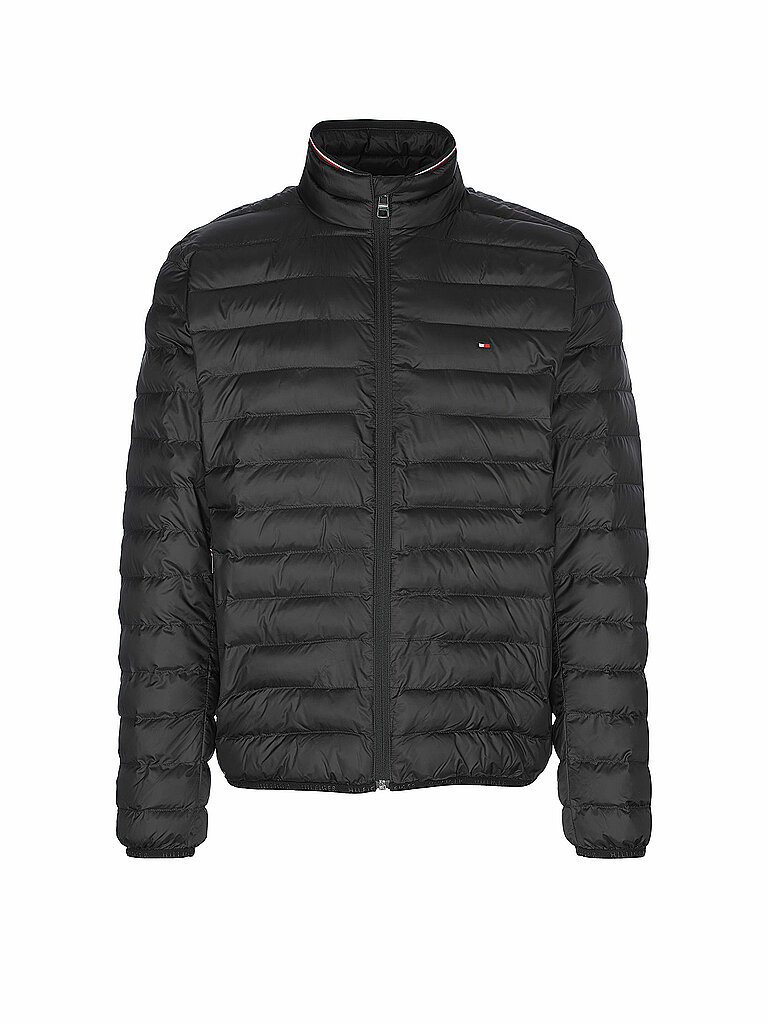 TOMMY HILFIGER Steppjacke schwarz | L von Tommy Hilfiger