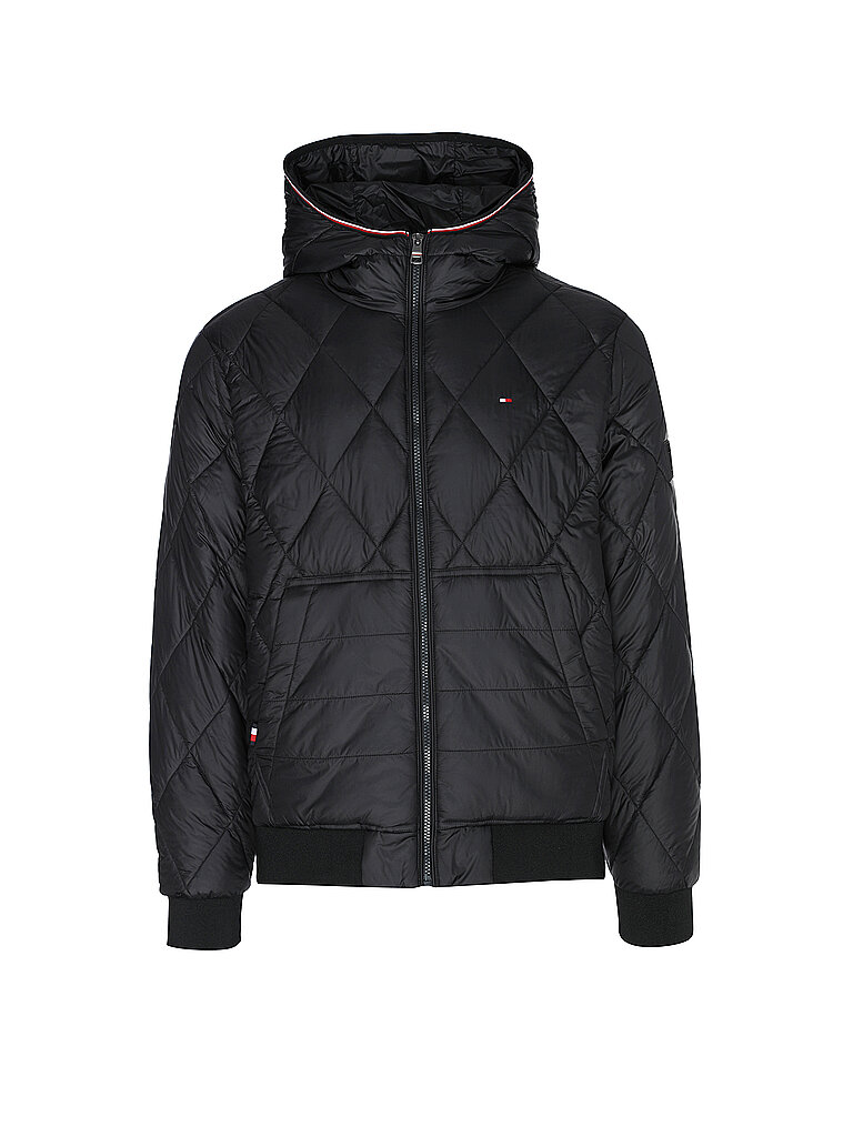 TOMMY HILFIGER Steppjacke schwarz | L von Tommy Hilfiger