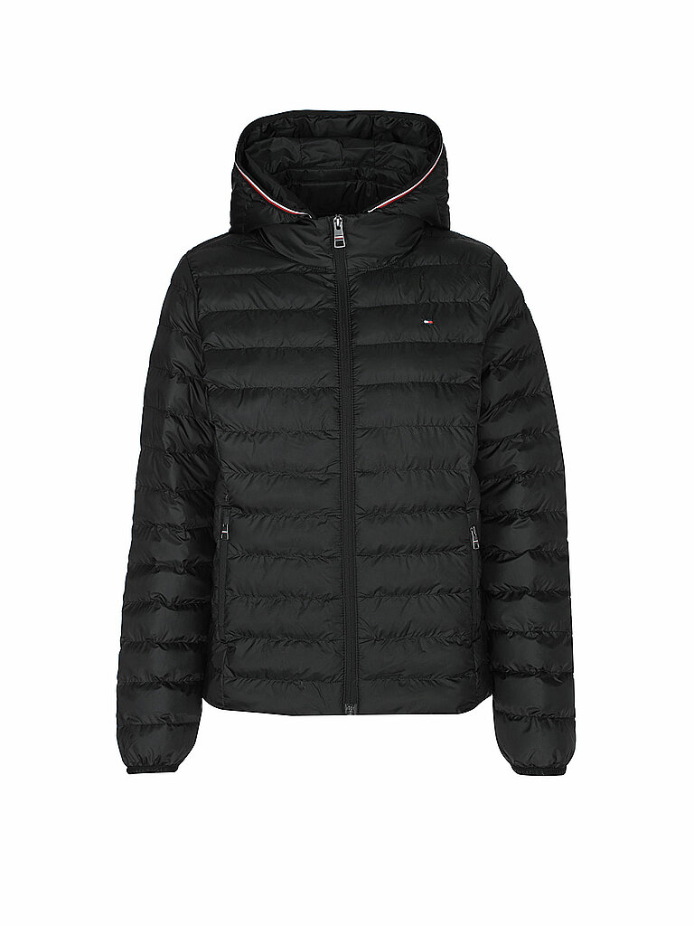 TOMMY HILFIGER Steppjacke schwarz | L von Tommy Hilfiger