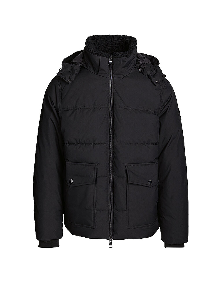 TOMMY HILFIGER Steppjacke  schwarz | L von Tommy Hilfiger