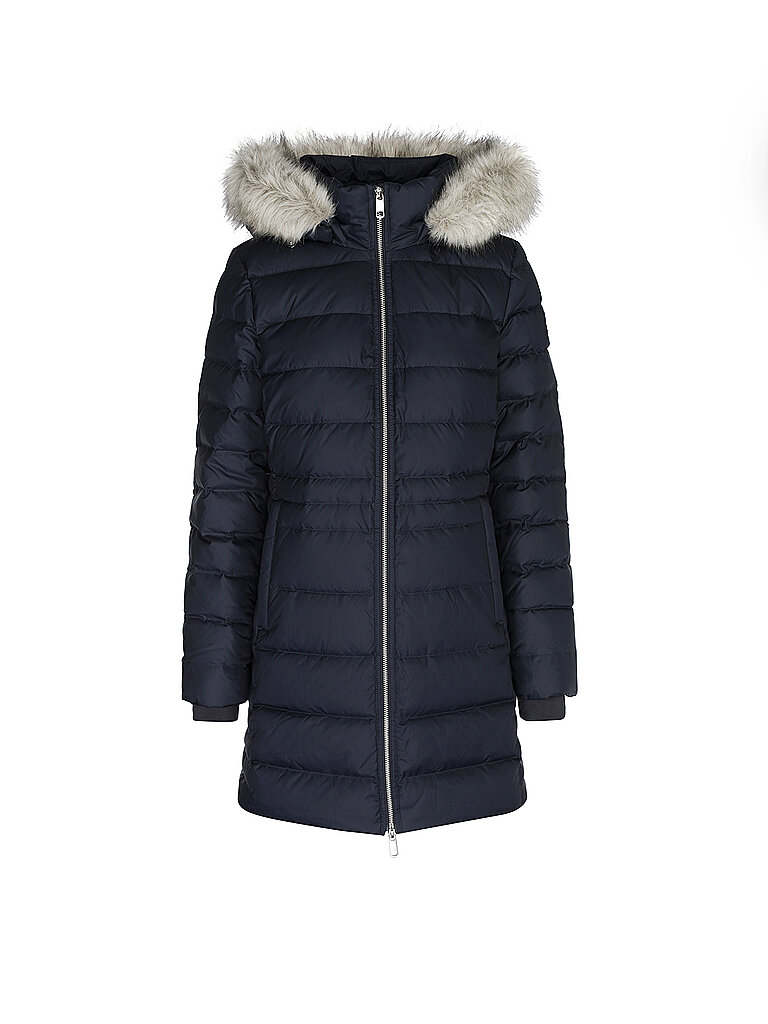 TOMMY HILFIGER Steppmantel dunkelblau | L von Tommy Hilfiger