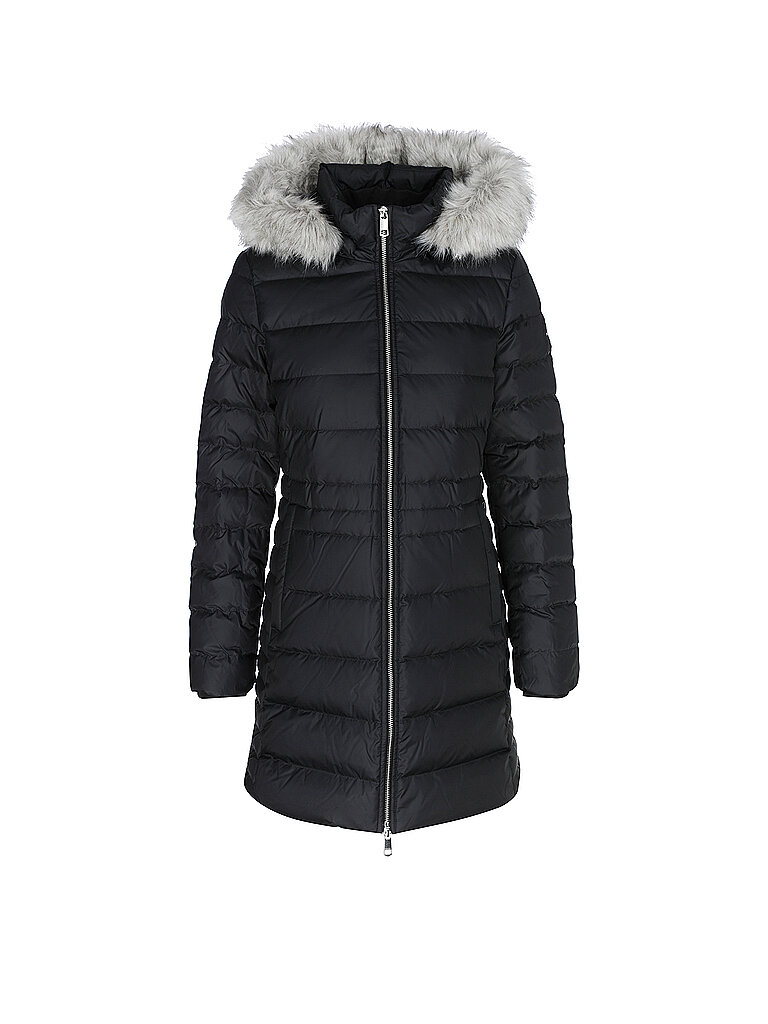 TOMMY HILFIGER Steppmantel schwarz | S von Tommy Hilfiger