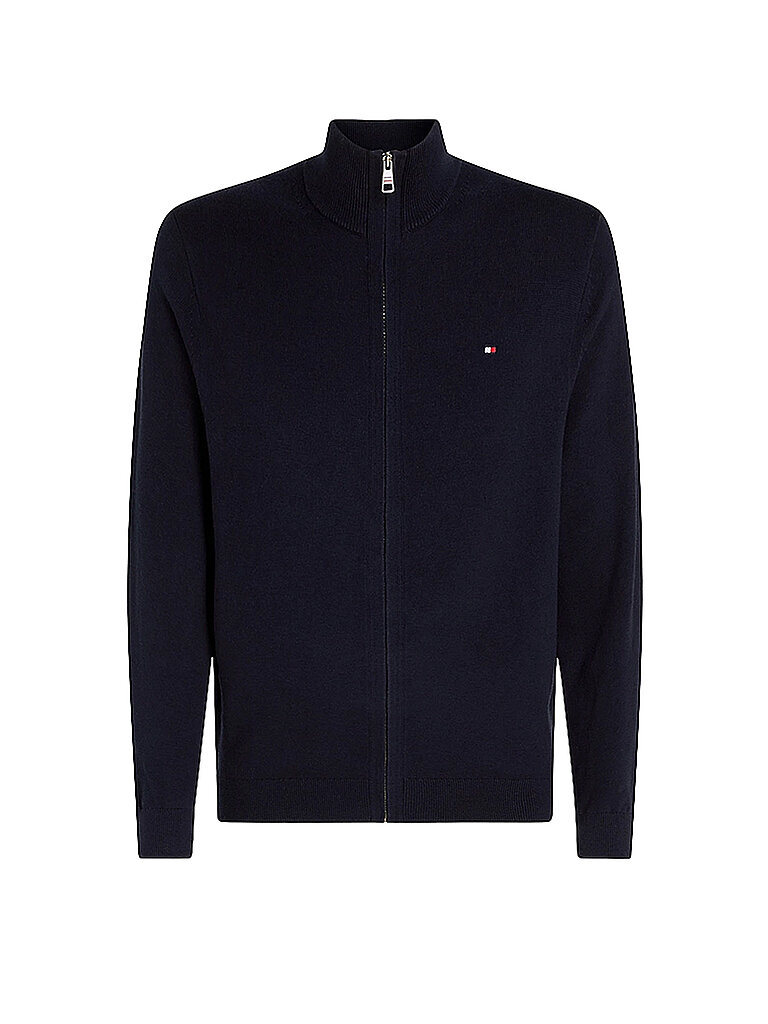 TOMMY HILFIGER Strickjacke blau | L von Tommy Hilfiger