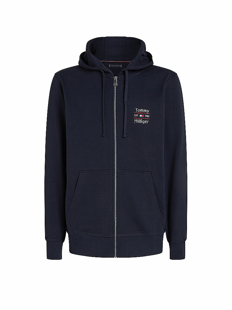 TOMMY HILFIGER Strickjacke blau | L von Tommy Hilfiger