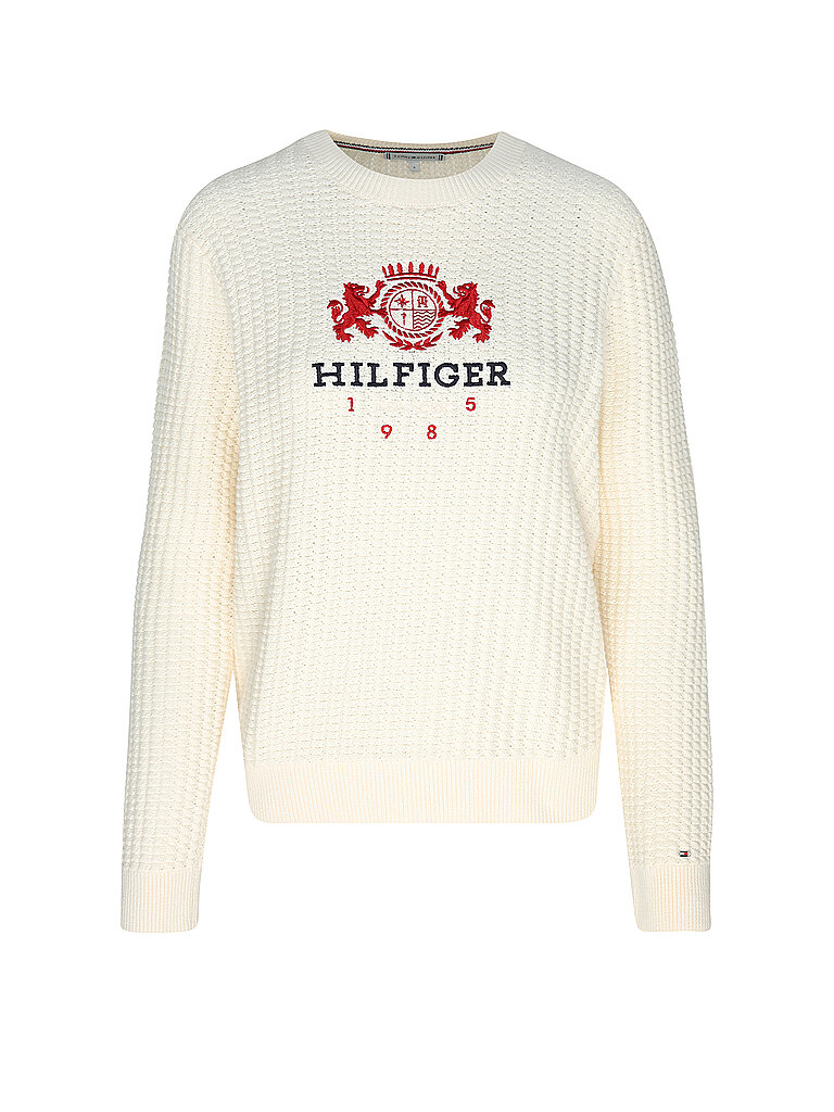 TOMMY HILFIGER Sweater creme | L von Tommy Hilfiger