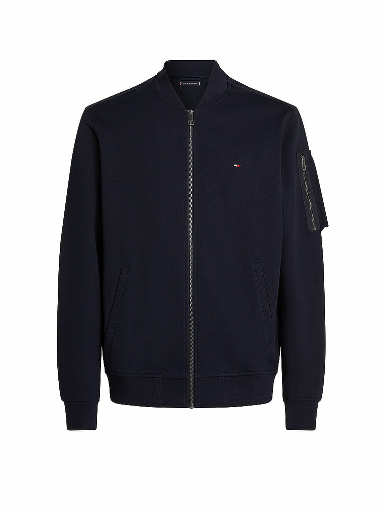 TOMMY HILFIGER Sweatjacke blau | L von Tommy Hilfiger