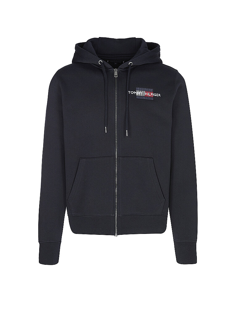 TOMMY HILFIGER Sweatjacke blau | L von Tommy Hilfiger