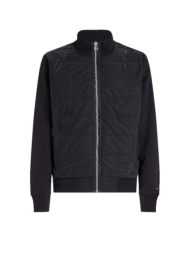 TOMMY HILFIGER Sweatjacke schwarz | L von Tommy Hilfiger