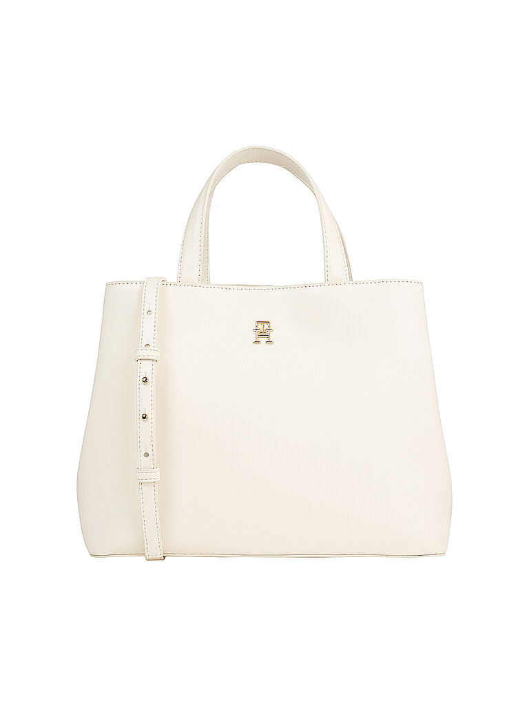 TOMMY HILFIGER Tasche - Henkeltasche  weiss von Tommy Hilfiger