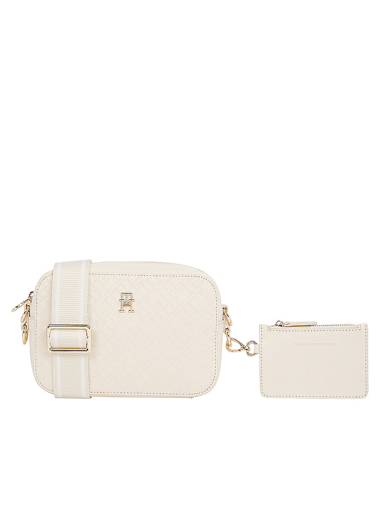 TOMMY HILFIGER Tasche - Mini Bag TH DISTINCT  beige von Tommy Hilfiger