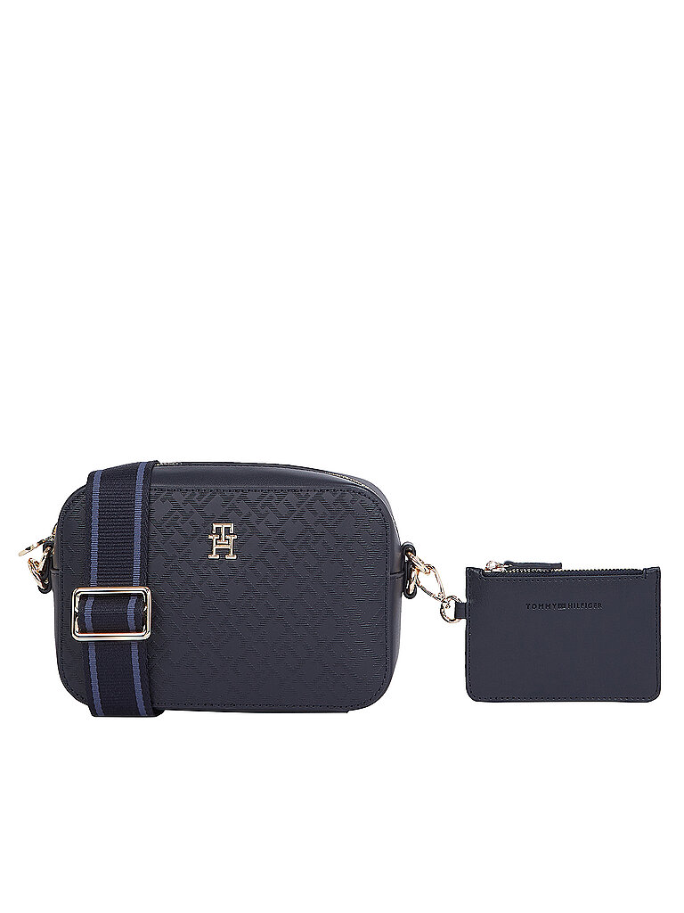 TOMMY HILFIGER Tasche - Mini Bag TH DISTINCT  dunkelblau von Tommy Hilfiger