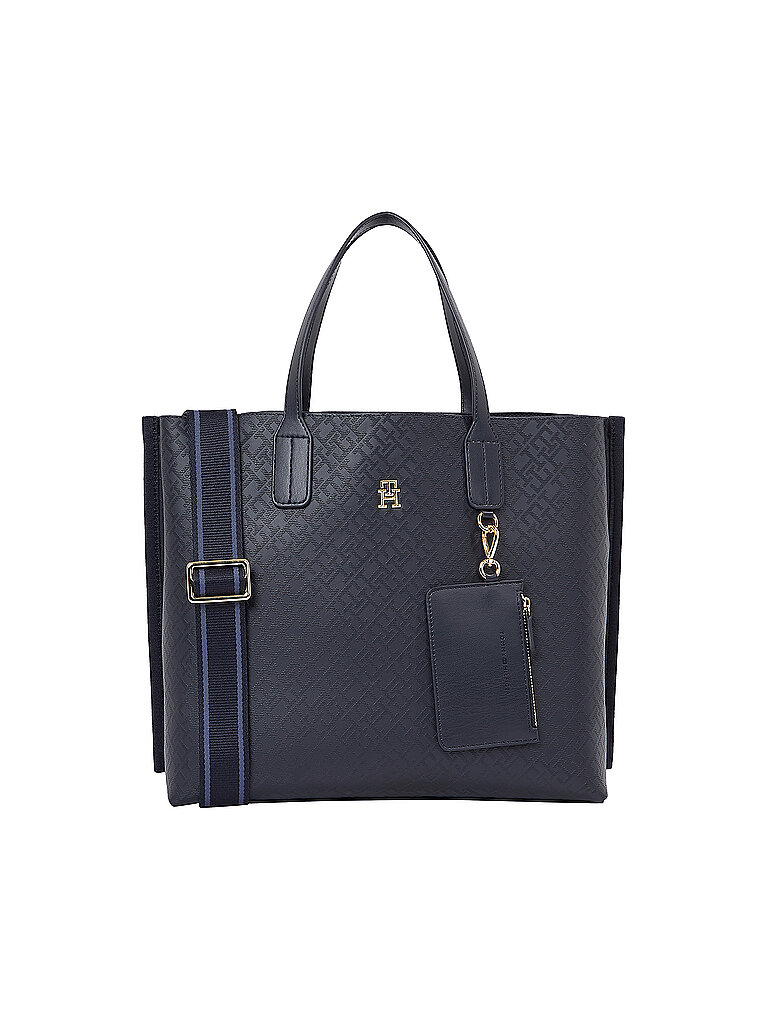 TOMMY HILFIGER Tasche - Shopper TH DISTINCT  dunkelblau von Tommy Hilfiger