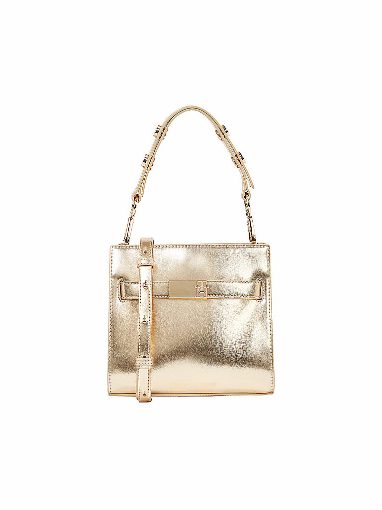 TOMMY HILFIGER Tasche - Umhängetasche TH HERITAGE MINI gold von Tommy Hilfiger