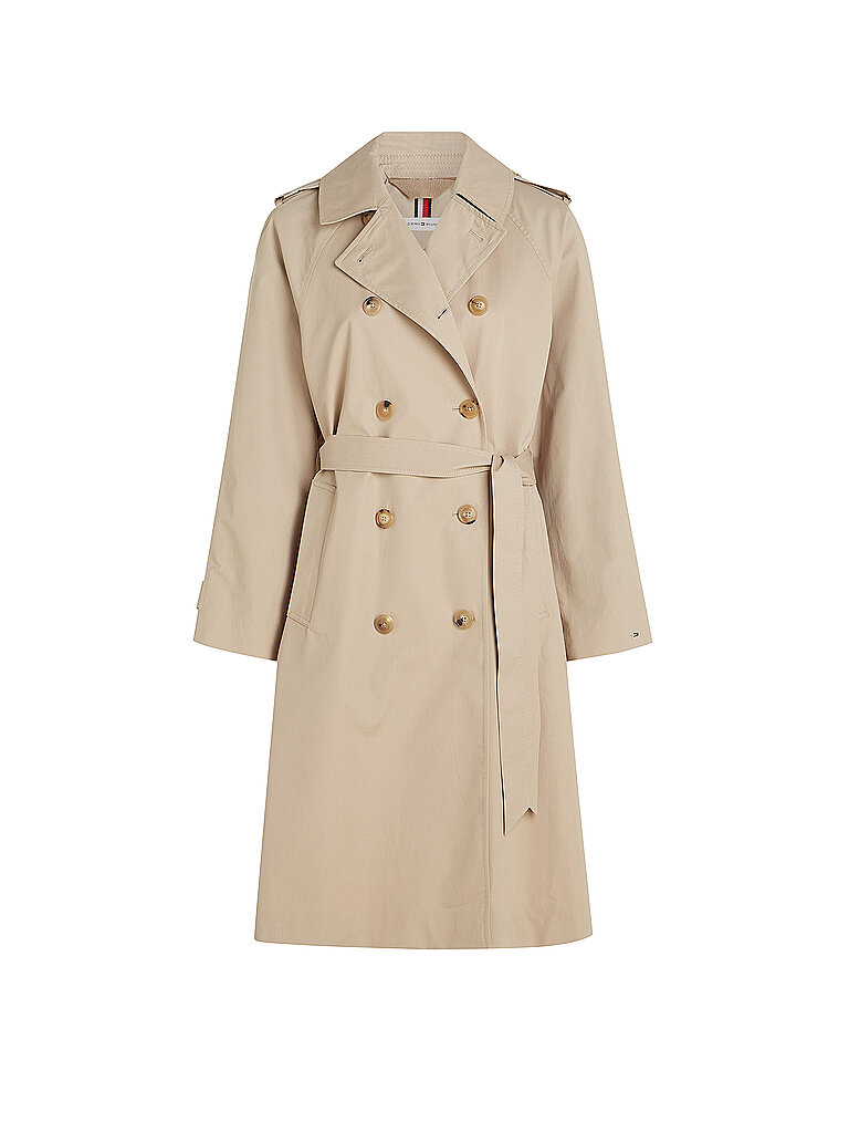 TOMMY HILFIGER Trenchcoat beige | 34 von Tommy Hilfiger