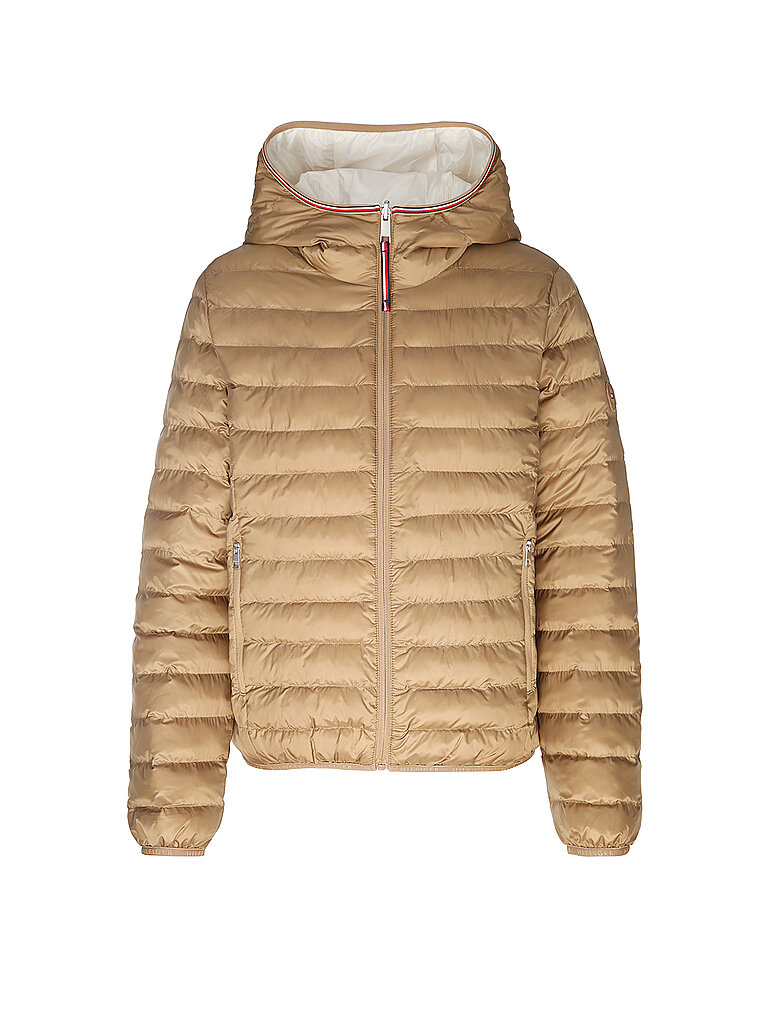 TOMMY HILFIGER Wende Steppjacke  camel | XL von Tommy Hilfiger