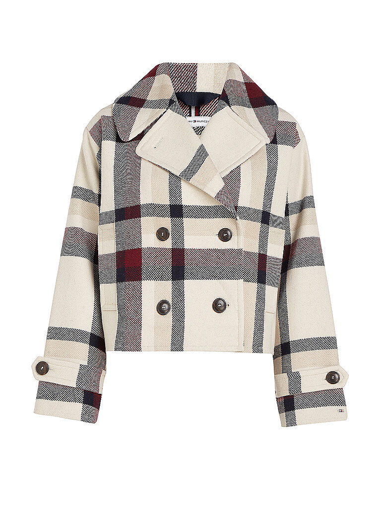 TOMMY HILFIGER Wolljacke creme | 34 von Tommy Hilfiger