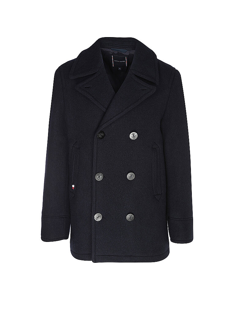 TOMMY HILFIGER Wollmantel blau | L TOMMY HILFIGER Wollmantel blau | L von Tommy Hilfiger