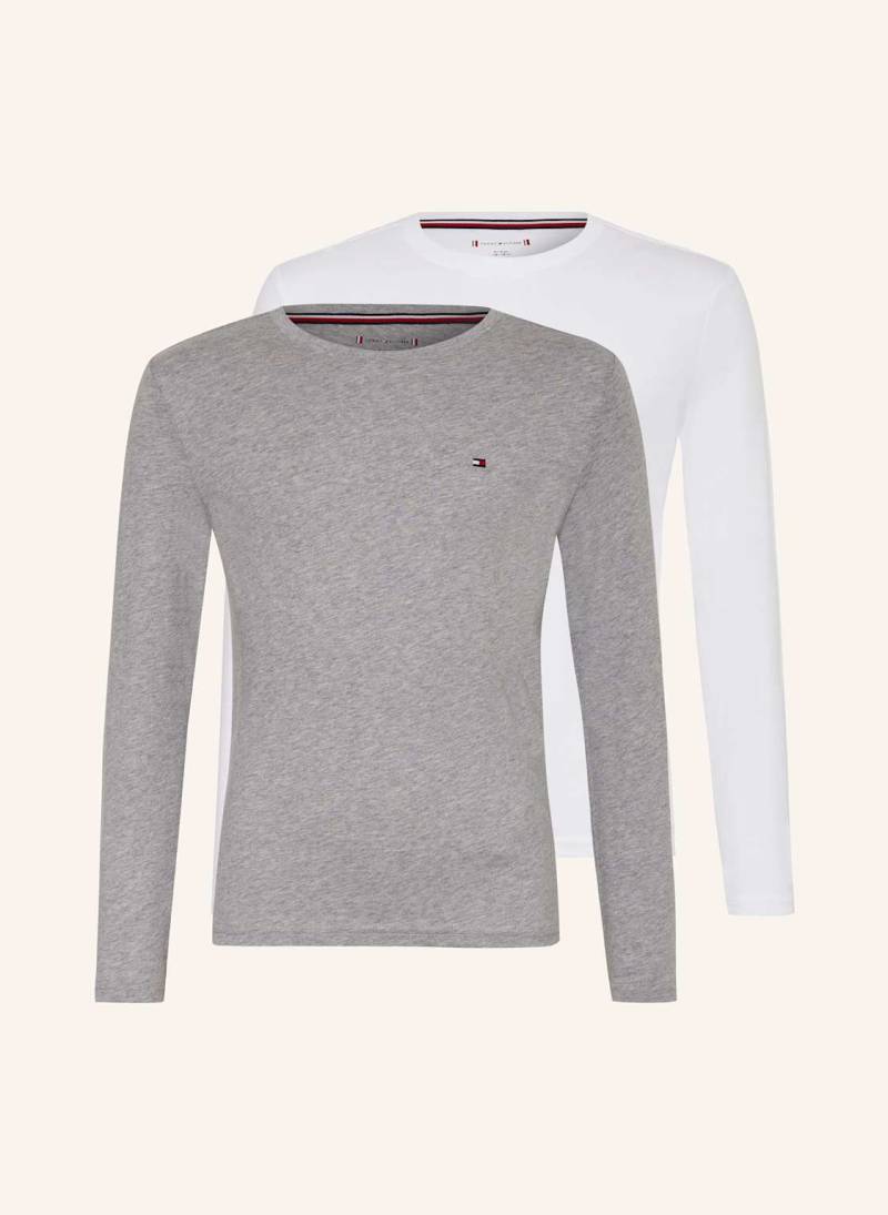 Tommy Hilfiger 2er-Pack Longsleeve grau von Tommy Hilfiger