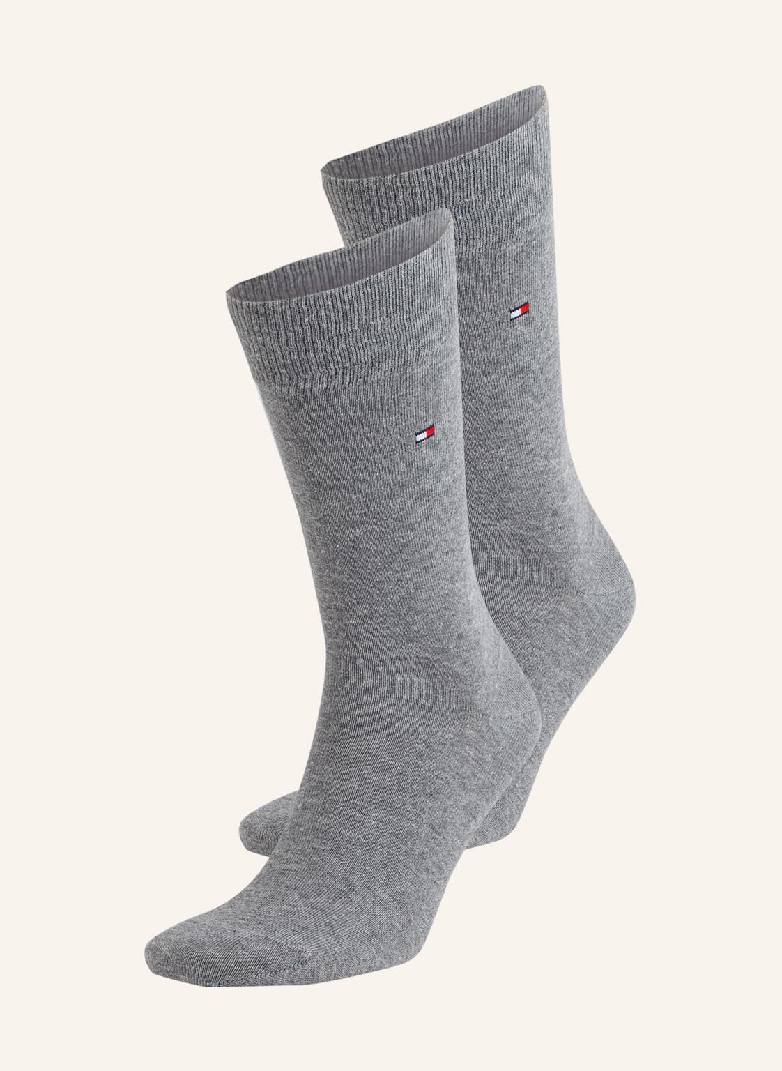 Tommy Hilfiger 2er-Pack Socken grau Tommy Hilfiger 2er-Pack Socken grau von Tommy Hilfiger