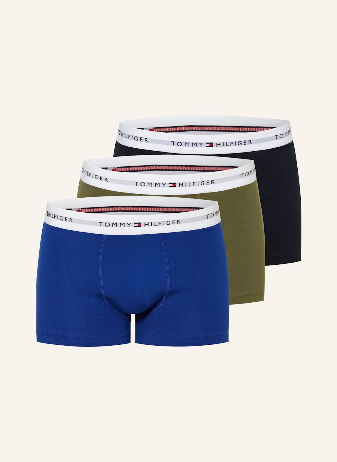 Tommy Hilfiger 3er-Pack Boxershorts blau Tommy Hilfiger 3er-Pack Boxershorts blau von Tommy Hilfiger